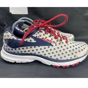 Brooks Launch 3 Running Shoes Stars/Stripes 4th of July USA Women Sz 10